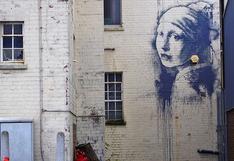 Banksy reaparece con mural que parodia pintura clásica 