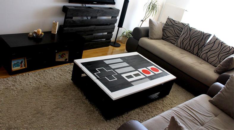 Convierte tu mesa de centro en un diseño inspirado en Nintendo - 1