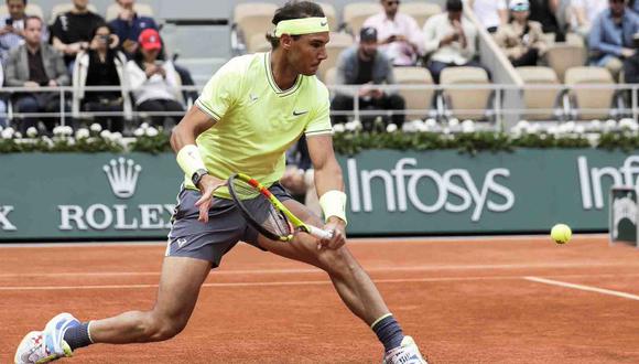 Rafael Nadal arrasó en los dos primeros sets. (Foto: EFE)