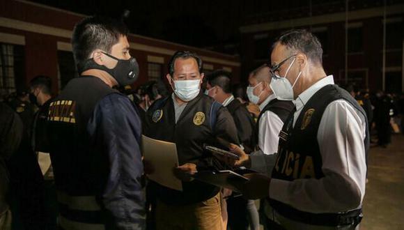 El último 2 de diciembre se detuvo a más de 70 supuestos miembros miembros de Sendero Luminoso. (Foto: Ministerio Público)