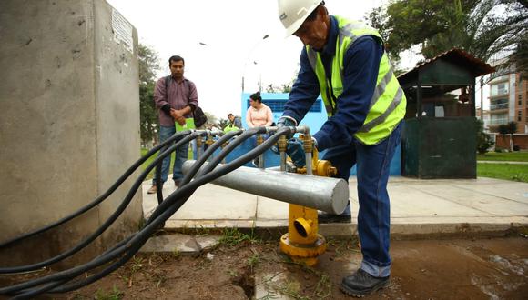 Veinte distritos de Lima fueron afectados por el corte del servicio de agua potable. (Foto: Fernando Sangama)
