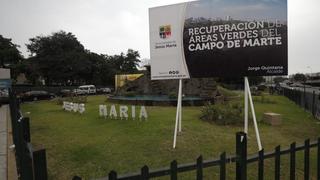 Municipalidad de Jesús María plantará 100 árboles en el Campo de Marte