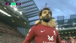 Mohamed Salah anotó el 1-0 de Liverpool sobre Manchester City | VIDEO
