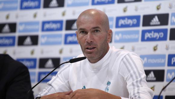 El entrenador de Real Madrid, Zinedine Zidane, se pronunció sobre el irregular presente de su equipo en la Liga Santander tras la derrota en casa ante Betis. (Foto: EFE)