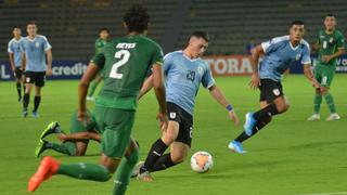 Bolivia venció 3-2 a Uruguay por el Grupo B del Preolímpico Sub 23 Colombia 2020