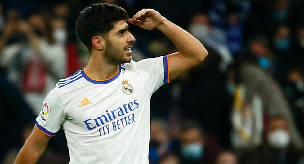 Marco Asensio and his message of regret for not being present in the final of the Spanish Super Cup