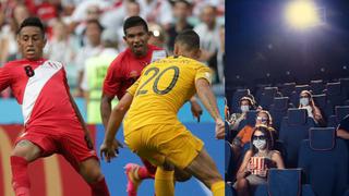 El Perú vs. Australia se podrá ver en las salas de Cineplanet