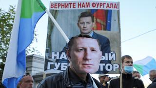 “¡Fuera el zar!”: miles protestan en el Lejano Oriente de Rusia para exigir la liberación de popular gobernador | FOTOS