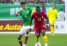 Un México afortunado logra victoria ante Ghana en amistoso