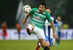 Con Claudio Pizarro, Werder Bremen cayó 0-1 ante Borussia Moenchengladbach por la Bundesliga