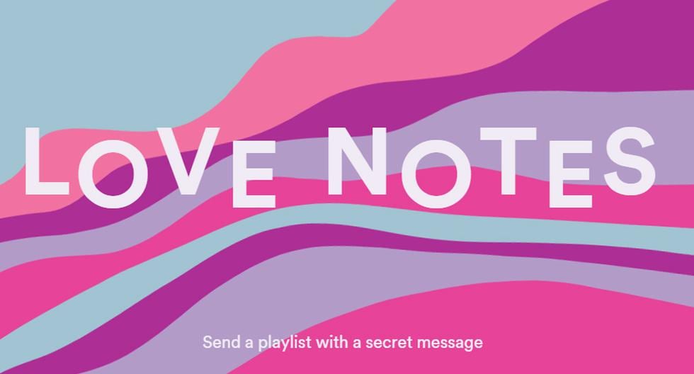 Dedícale una canción romántica a tu pareja gracias a la nueva función de Spotify por San Valentín. El corazón te llama. (Foto: Captura)
