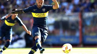 Boca Juniors vs. Godoy Cruz: Darío Benedetto y la genial definición desde el punto penal para el 1-0 | VIDEO