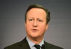 David Cameron dice que las sanciones británicas a Irán son un mensaje de apoyo de Israel