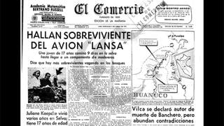 Así Ocurrió: En 1971 un avión de Lansa cae en la Selva peruana