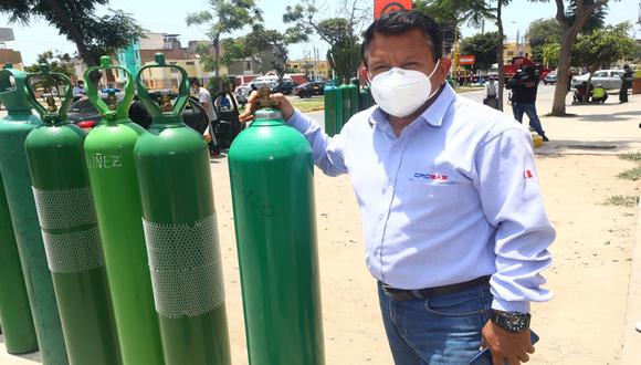 Barsallo en declaraciones concedidas a América Noticias, sostuvo que es “indignante” que el 60% de lo que vende la distribuidora se lo estén llevando los denominados revendedores. (Foto: Gonzalo Córdova / @photo.gec)