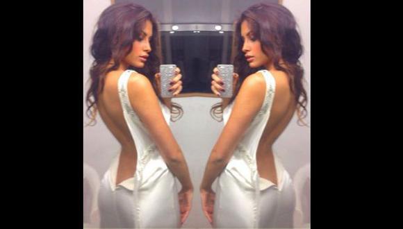 Facebook: Milett Figueroa imita a Kim Kardashian con esta foto