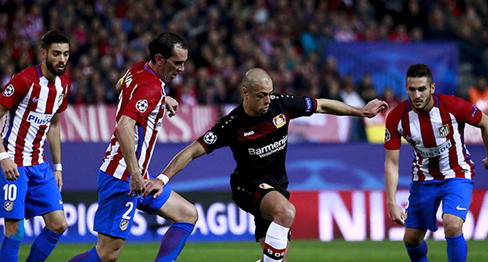 Atlético Madrid vs Bayer Leverkusen se enfrentan EN VIVO y EN DIRECTO este miércoles 15 de marzo a las 2:45 pm (Horario peruano - 7:45 pm GMT), por los octavos de final de la Champions League. (Foto: Getty Images)