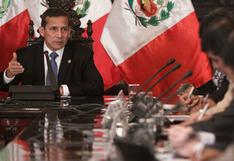 Cinco partidos confirman asistencia a reunión con presidente Humala