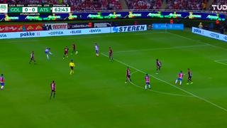 Chivas Guadalajara vs. Atlas FC: Alexis Vega anotó el 1-0 a favor del ´Rebañó con este golazo | VIDEO