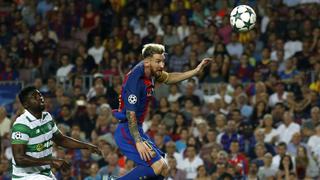Lionel Messi fue figura en el Camp Nou por Champions League