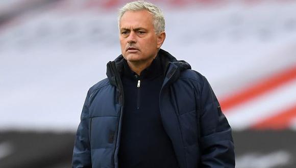 José Mourinho es entrenador de Tottenham desde noviembre del 2019. (Foto: AFP)