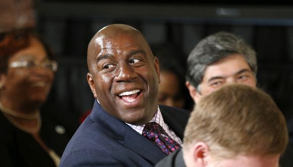 Magic Johnson quiere fuera a un presidente racista de la NBA