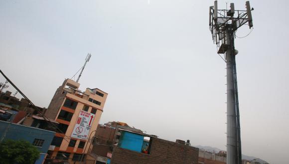 Zonas con más antenas en Lima no alcanzan mínimo de radiación