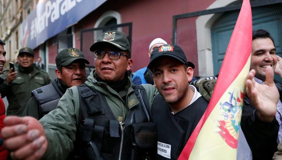 Luis Fernando Camacho, líder de la oposición de Bolivia. (REUTERS/Carlos Garcia Rawlins).