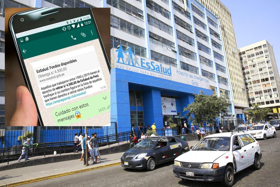 Seguro Social advierte de estafas con página web falsa (Essalud/ Archivo)