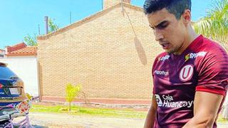 Amor incondicional: Sebastián Fernández entrena con camiseta de la 'U' que Luis Urruti le regaló [VIDEO]