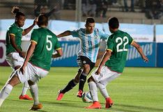 Argentina llega a Copa América con goleada sobre Bolivia