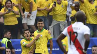 ¡A cuartos de final como líder del Grupo A! Brasil goleó 5-0 a Perú por la Copa América 2019