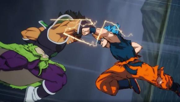Gokú contra Broly en la película de "Dragon Ball Super". (Imagen: Toei Animation)