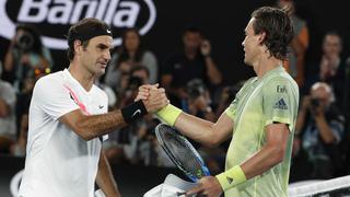 Federer venció a Berdych y avanzó a semis de Australia