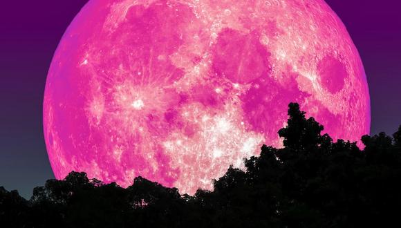 Luna Rosa 2022: ¿qué es y qué día llegará a su punto máximo?. (Foto: Shutterstock)