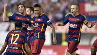 Barcelona: Neymar y el golazo de tiro libre contra el Atlético
