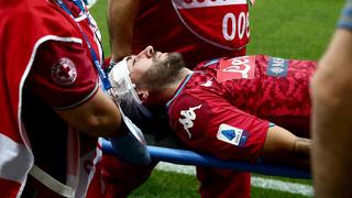 El rodillazo en el rostro a David Ospina que provocó que salga del campo en camilla | VIDEO