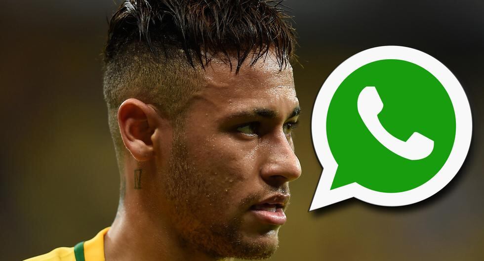 La conversación en WhatsApp entre Neymar y sus compañeros durante el Perú vs Brasil. (Foto: Getty Images)