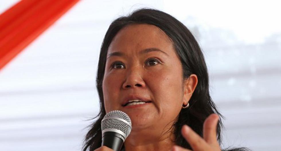 Keiko Fujimori rechaza versiones de sus críticos sobre ´narcoestado´. (Foto: Andina)