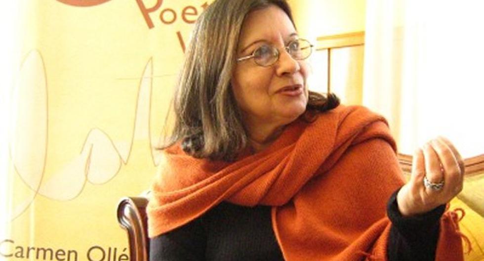Casa de la Literatura Peruana premiará a la escritora Carmen Ollé. (Foto. Difusión)