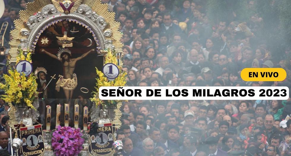 Lo último de la procesión del Cristo Moreno este, 30 de octubre