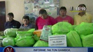 Chimbote: PNP incautó más de 100 kilos de marihuana