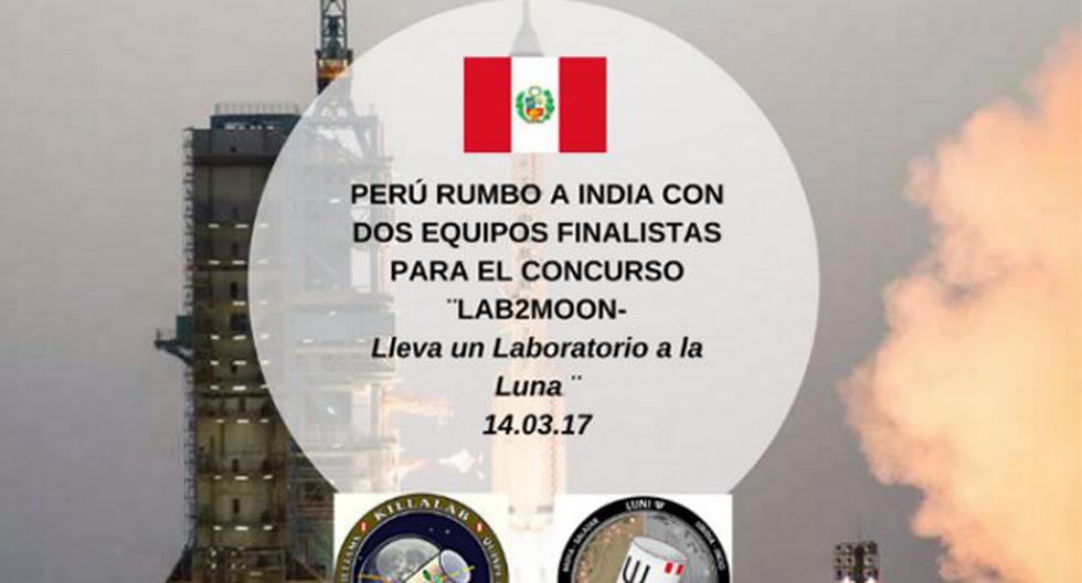 Peruano a punto de enviar sus proyectos a la Luna. (Foto: Facebook)