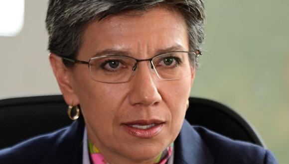 Claudia López tiene un apoyo poco frecuente para alcaldes en Bogotá. Pero la clase política la critica desde izquierda y derecha. (Foto: Prensa Alcaldía, vía BBC Mundo).