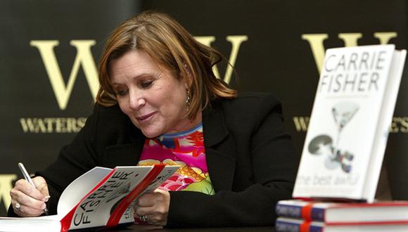 Carrie Fisher y su poco conocida faceta como escritora