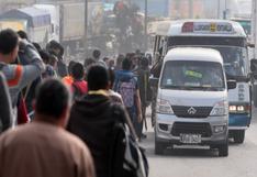 Manchay: transporte tradicional continuará operando tras protestas