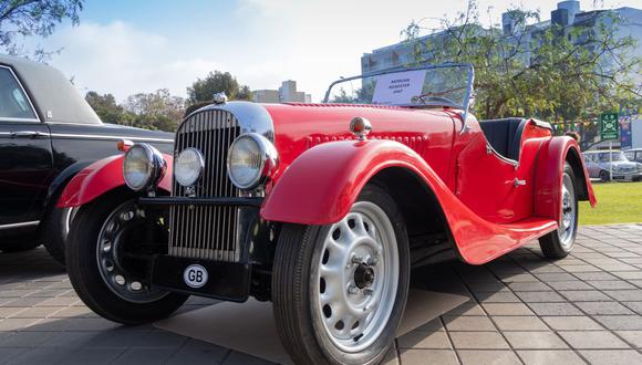 Se lleva a cabo la exhibición de Autos Clásicos Británicos organizada por el BRITÁNICO y el CAAP. Foto: CAAP