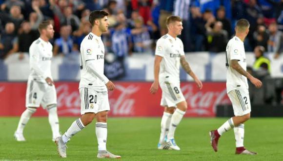 Real Madrid vive dos semanas de pesadilla al no conseguir victorias y no anotar goles. (Foto: AFP)
