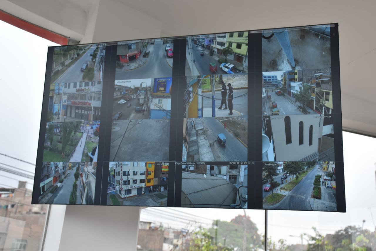 La Municipalidad de San Martín instaló 21 cámaras de videovigilancia con reconocimiento facial en la zona de Fiori. (Foto: Municipalidad de San Martín de Porrres)