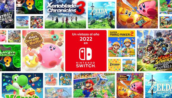 Nintendo Switch ha habilitado tu resumen de 2022 en videojuegos. (Foto: Nintendo)